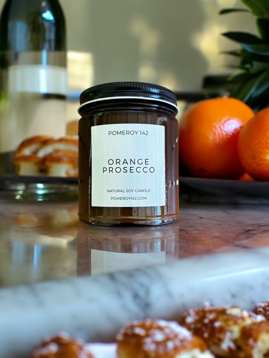 Orange Prosecco Soy Candle